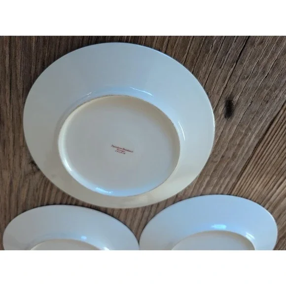 Vintage Theodore Haviland Limoges France Belfort Salad Dessert Bread Plate 3 Pcs - Picture 12 of 14